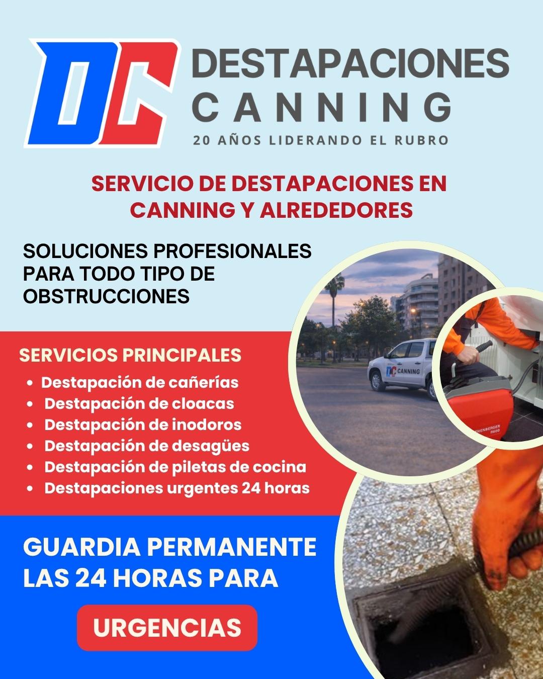 Servicios de Destapaciones en Canning
